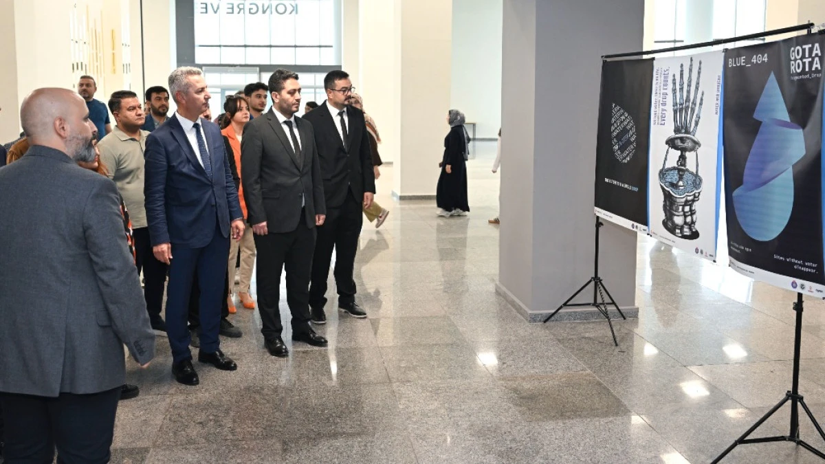 KS&Uuml;&rsquo;de A&ccedil;ılan BLUE_404 Sergisi, Su Krizine Sanatla Dikkat &Ccedil;ekiyor