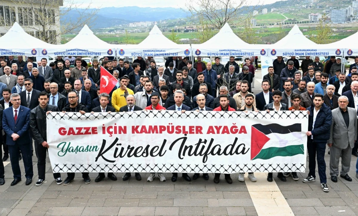KS&Uuml;&rsquo;de &ldquo;İşgale Son Esirlere &Ouml;zg&uuml;rl&uuml;k&rdquo; Etkinliği D&uuml;zenlendi