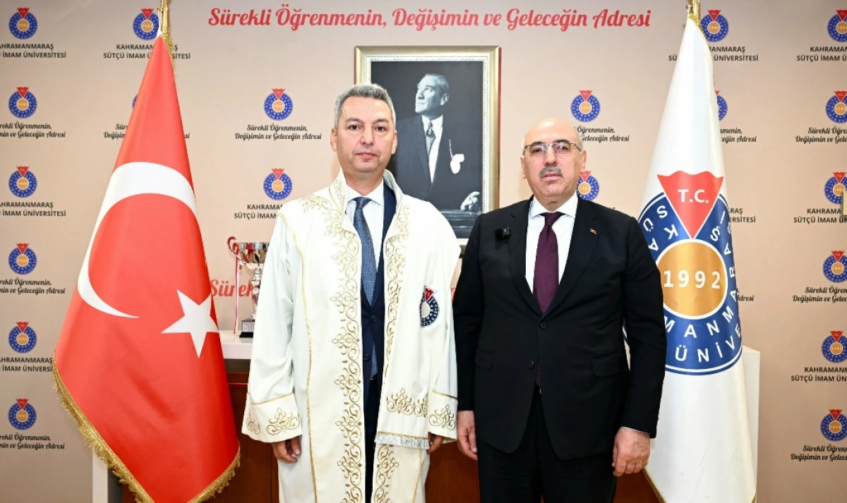 KS&Uuml;&rsquo;de Rekt&ouml;rl&uuml;k Devir Teslim T&ouml;reni Ger&ccedil;ekleştirildi