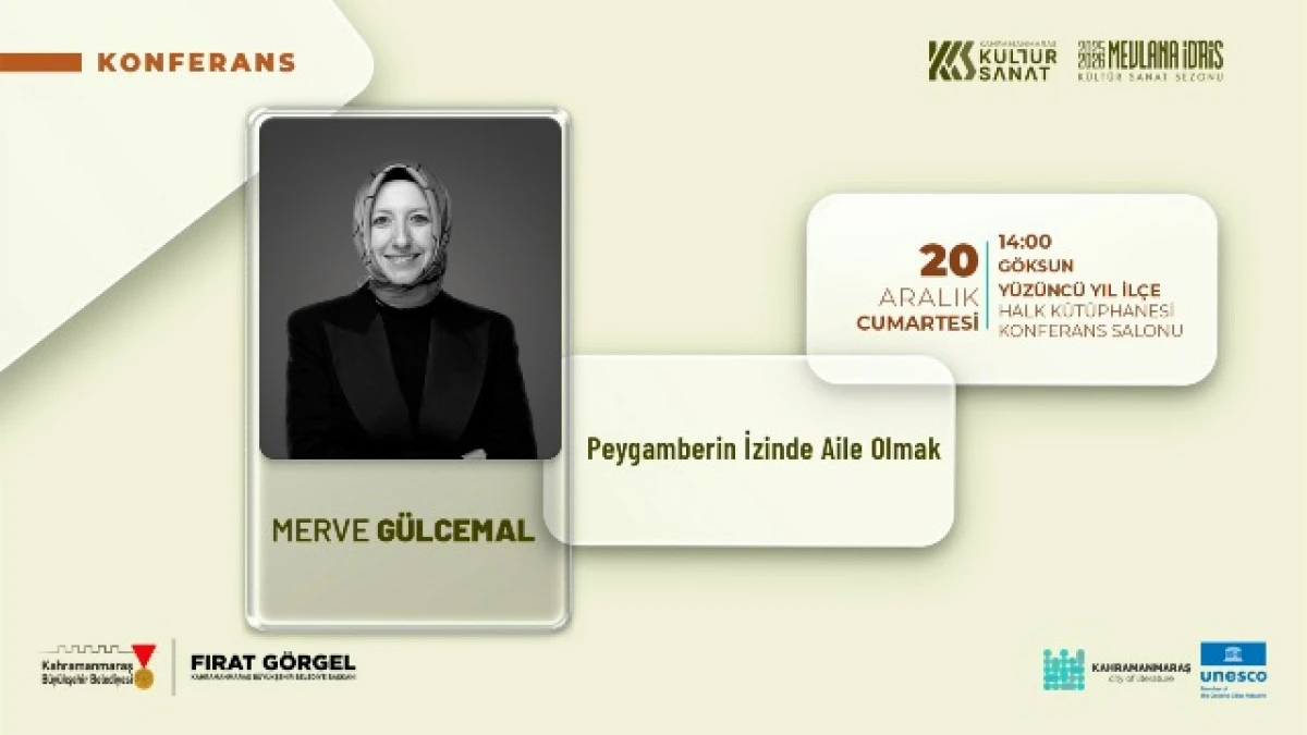 Merve G&uuml;lcemal, G&ouml;ksun&rsquo;da &Ccedil;ocuklar ve Ebeveynlere Seslenecek