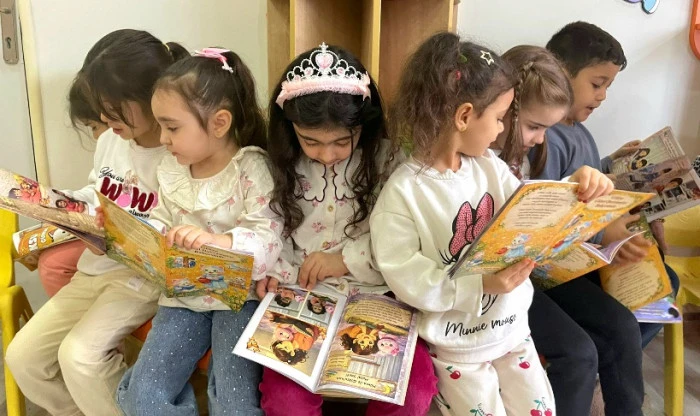 Onikişubat Belediyesi&rsquo;nin minik kalplerinden K&uuml;t&uuml;phaneler Haftası&rsquo;na &ouml;rnek proje