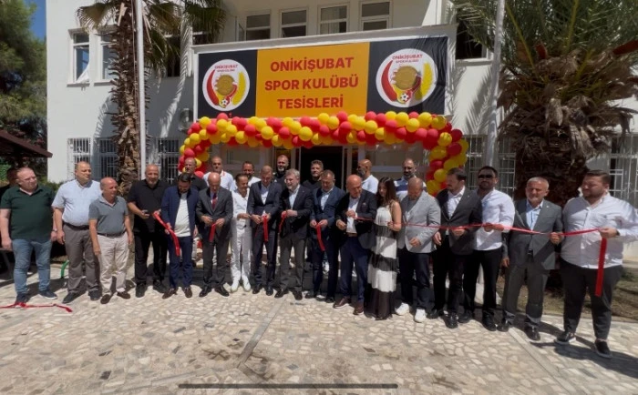 Onikişubatspor Tesisleri Törenle Hizmete Açıldı