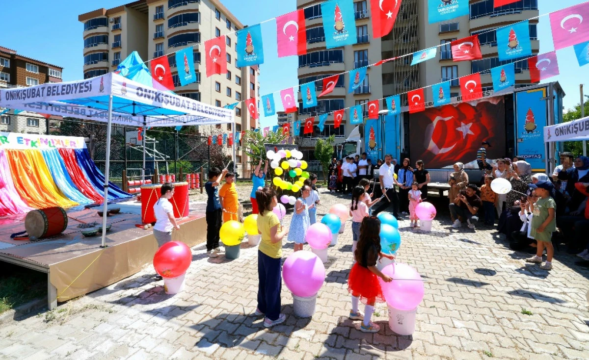 &Ouml;zel &ccedil;ocuklar, Onikişubat Belediyesi ile baharın coşkusunu dolu dolu yaşadı
