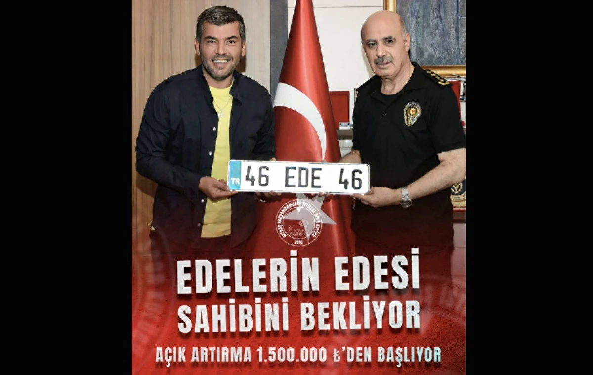 Özel Plaka Açık Artırmayla Satışa Çıktı