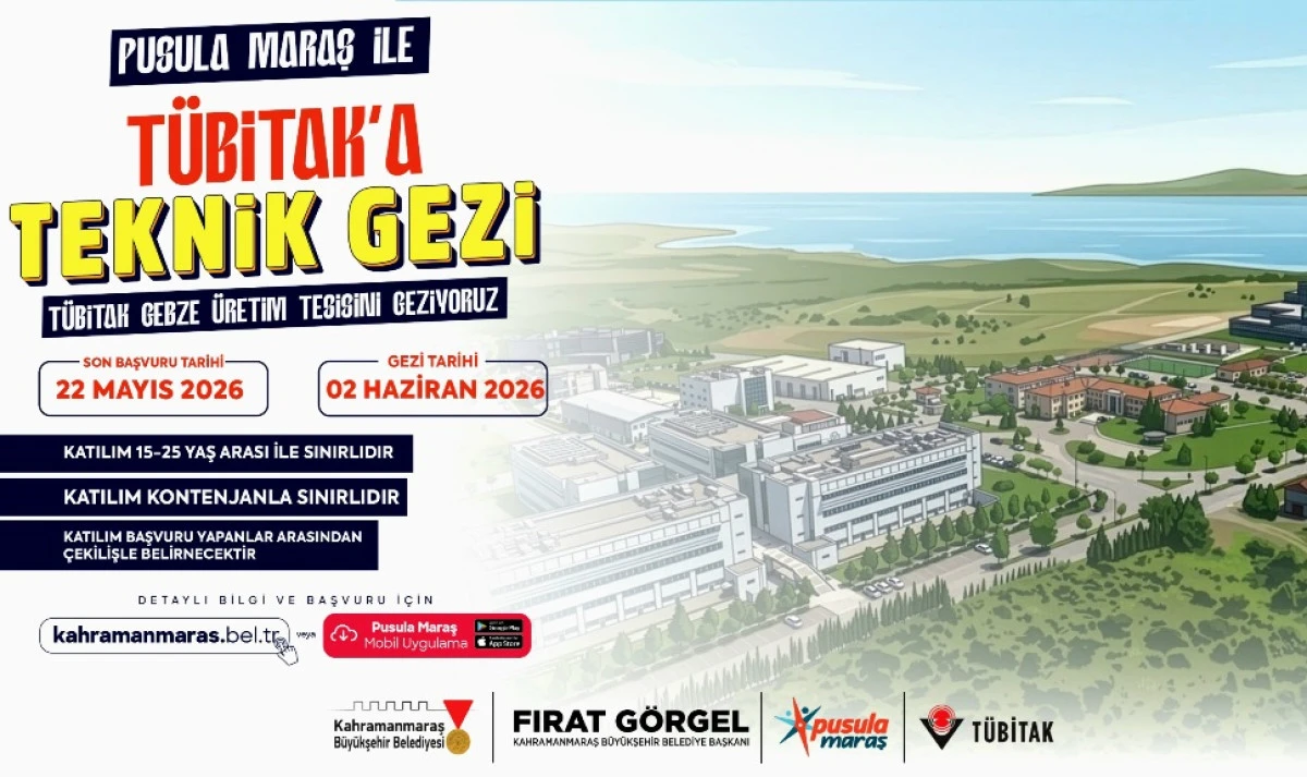 Pusula Maraş ile Bilimin Kalbine Yolculuk Başlıyor