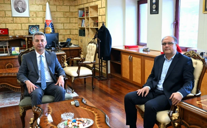 Sağlık-Sen Kahramanmaraş Şube Başkanı Demirci&rsquo;den Rekt&ouml;r Okumuş&rsquo;a Ziyaret