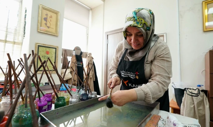 Sanattan Meslek Edinmeye; KAMEK Kursları Hayatlara Dokunuyor
