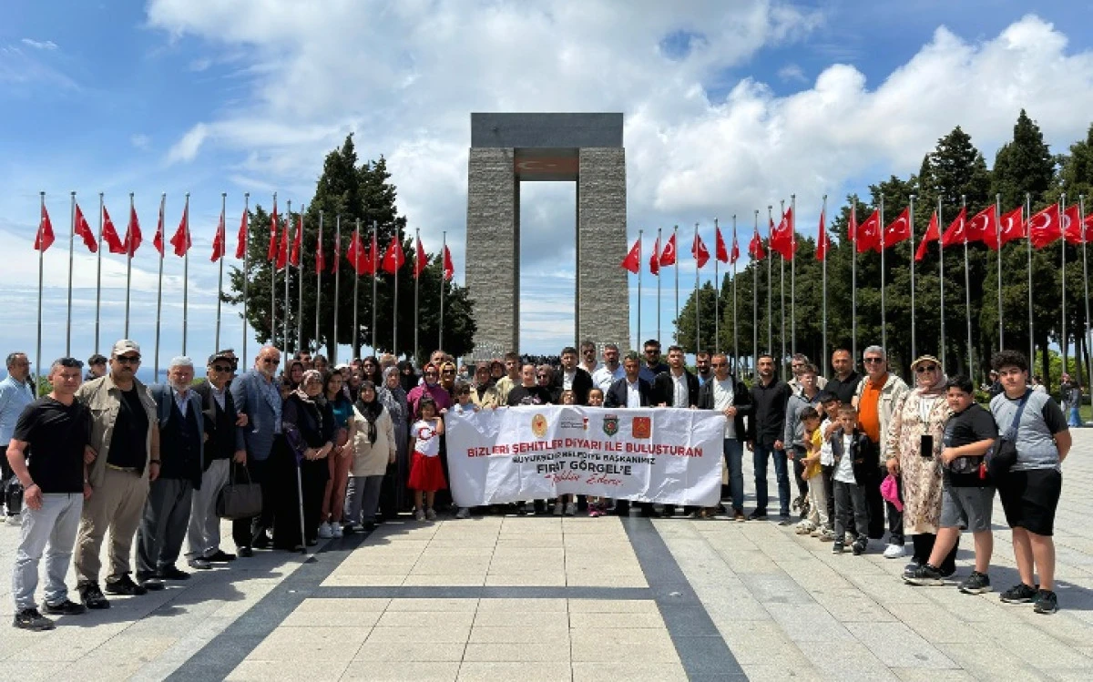 Şehit Aileleri Tarihle Buluştu