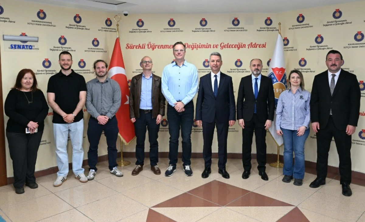 T&Uuml;BİTAK Destekli Uluslararası Proje Ekibinden Rekt&ouml;r Okumuş&rsquo;a Ziyaret