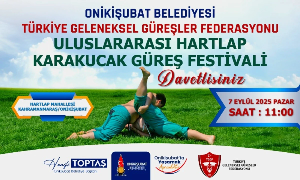 Türk güreşinin nabzı bu yıl da Onikişubat Belediyesi imzasıyla Hartlap’da atacak