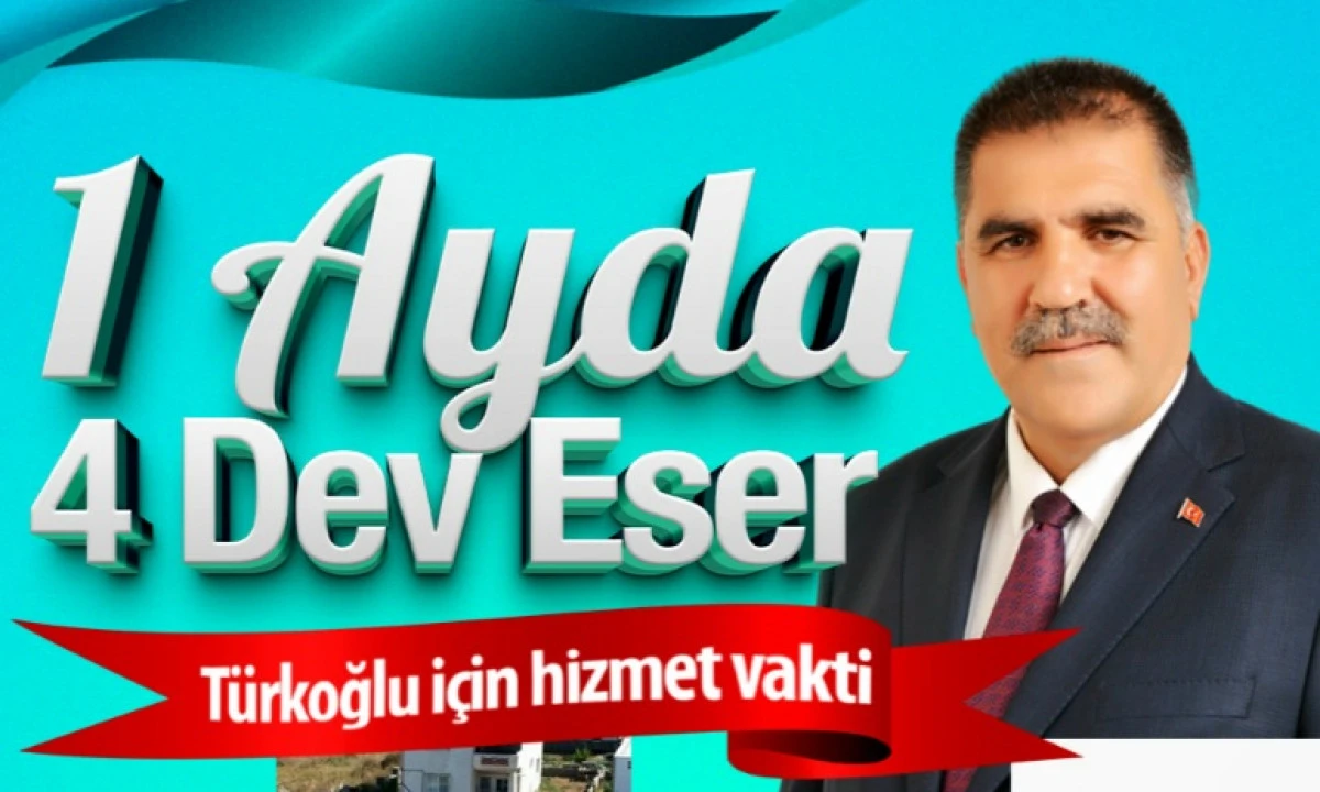 T&uuml;rkoğlu&rsquo;nda her hafta a&ccedil;ılış ve temel atma t&ouml;reni var