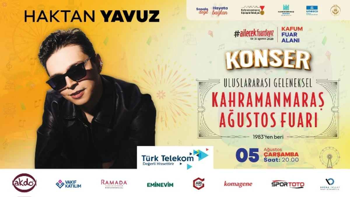 Uluslararası Geleneksel Ağustos Fuarı&rsquo;nda M&uuml;zik Ziyafeti Yaşanacak