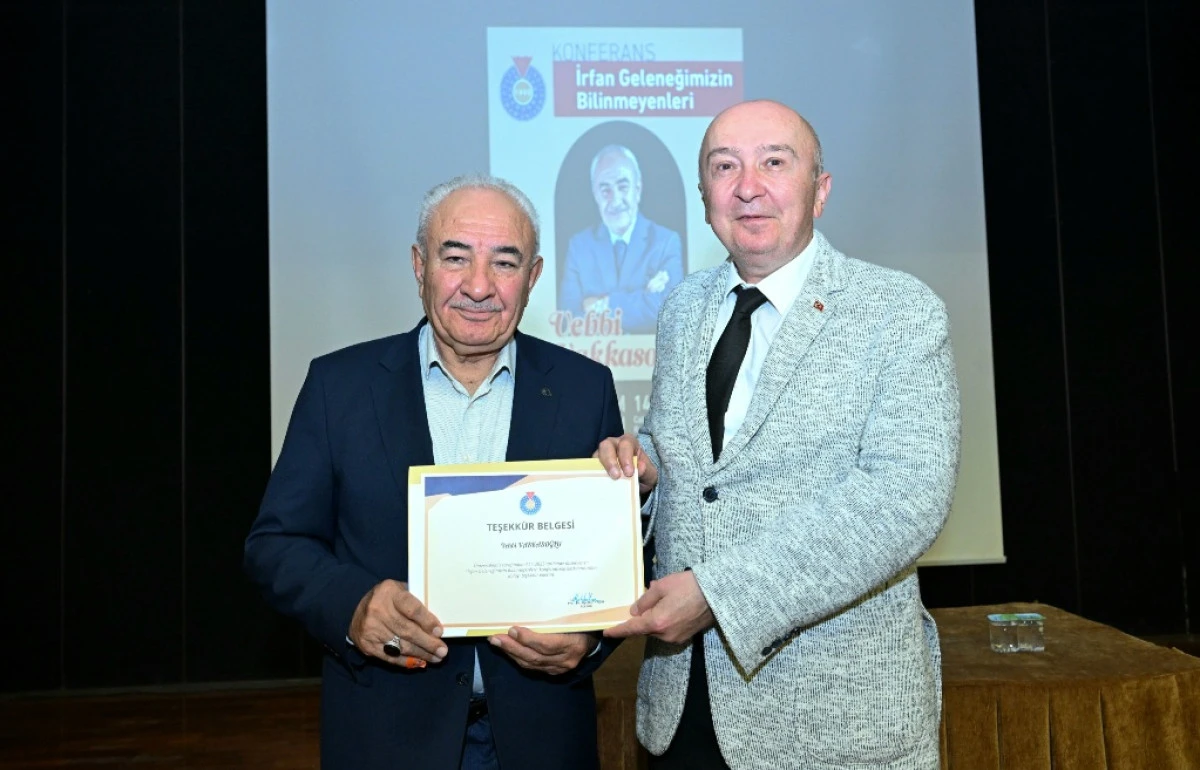 Vehbi Vakkasoğlu KSÜ’de “İrfan Geleceğimizin Bilinmeyenleri” Konulu Konferans Verdi