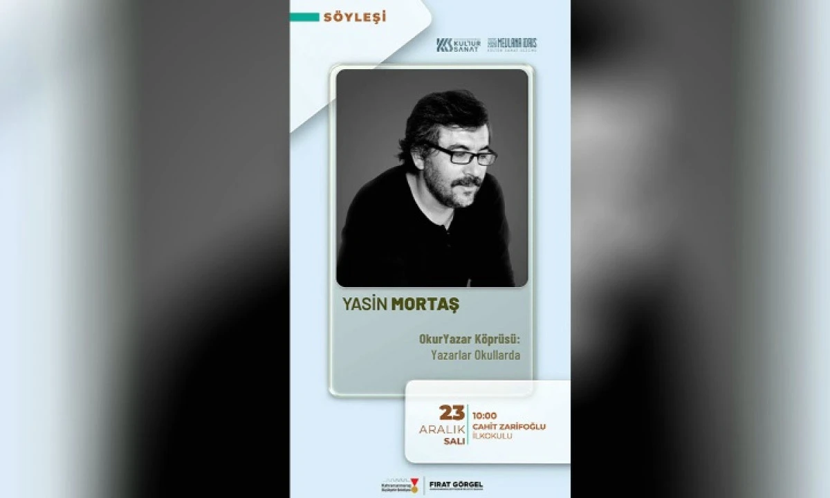 Yazar Mortaş, &Ccedil;ocukları Edebi Yolculuğa &Ccedil;ıkaracak