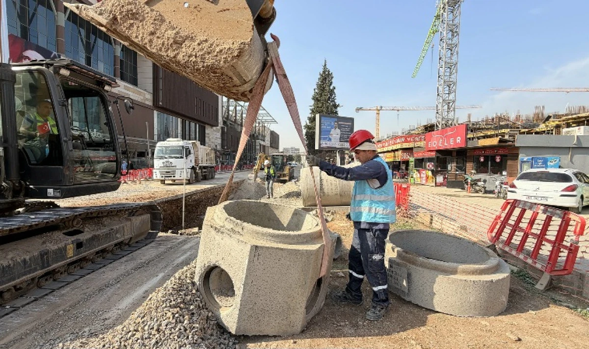 Yeni Konutların Altyapıları da Hızla İnşa Ediliyor