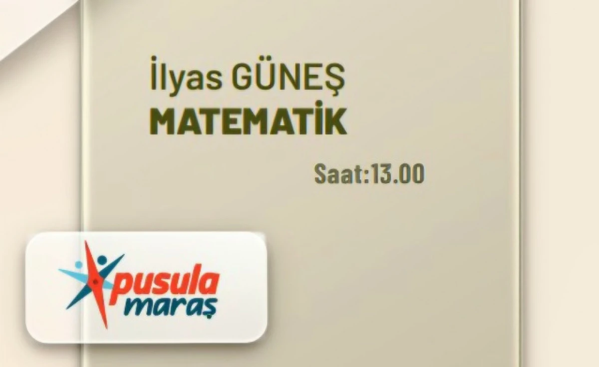 YKS&rsquo;de Başarı İ&ccedil;in İlk Ders Matematik ile Başlıyor