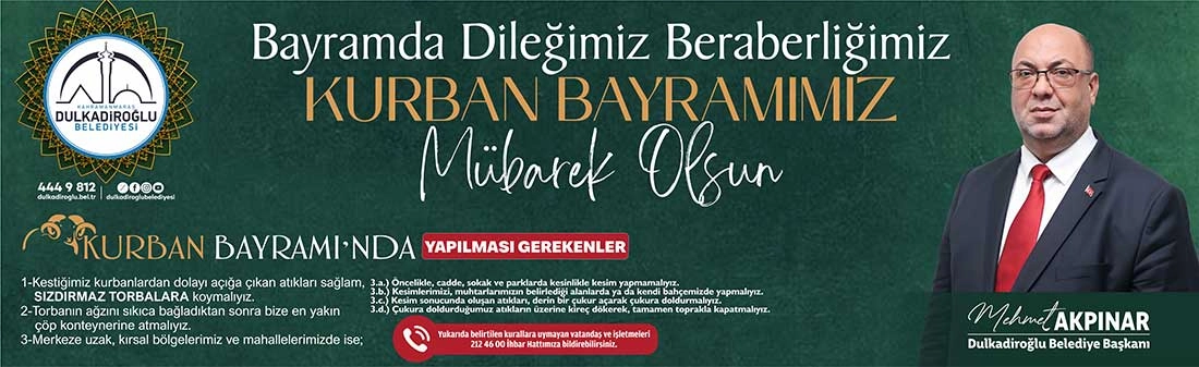 Dulkadiroğlu Kurban Bayramı-Masaüstü